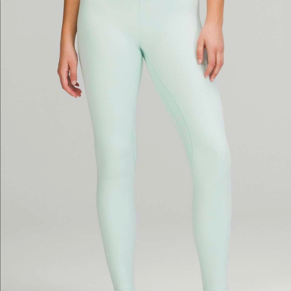 Lululemon align tight delicate mint size 6 worn twice size tag still on